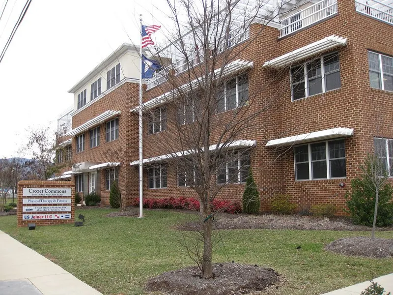 The Crozet Commons building on Three Notch'd Road, home of Crozet Family Dental